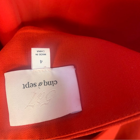 Cinq a Sept Halter Low Back Maxi Gown Dress Formal - Picture 7 of 14